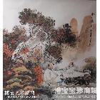 秋山论道 人物画 熊伟作品 类别: 国画人物作品